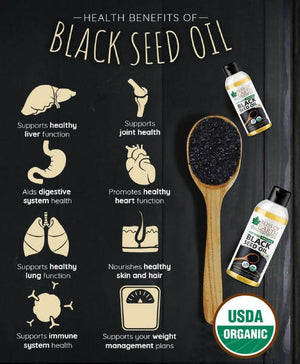 Bliss of Earth Certified Organic Black Seed Oil - Distacart