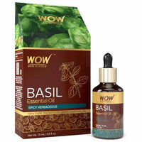Thumbnail for Wow Skin Science Basil Essential Oil - Distacart