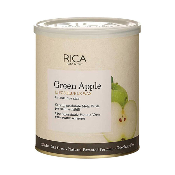 Rica Green Apple Liposoluble Wax For Sensitive Skin - Distacart