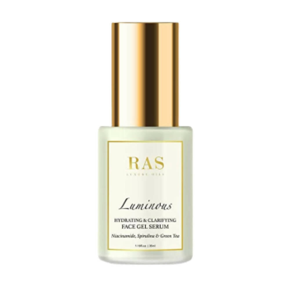 Ras Luxury Oils Luminous Hydrating & Skin Clearing Face Gel Serum - Distacart