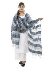 Thumbnail for Mominos Fashion Moeza Cotton Payal Design Gray Dupatta - Distacart