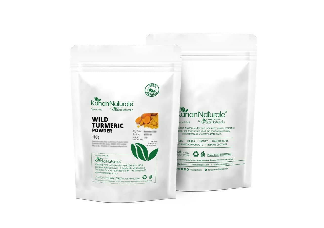 Kerala Naturals Wild Turmeric Powder - Distacart