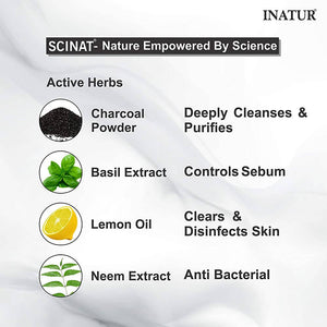 Inatur Charcoal Face Mask