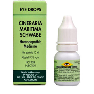 Dr. Willmar Schwabe Germany Cineraria Maritima Eye Drop alcohol