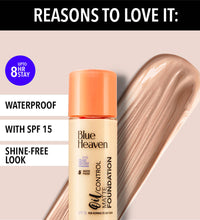 Thumbnail for Blue Heaven Oil Control Matte Foundation SPF 15 Toffee
