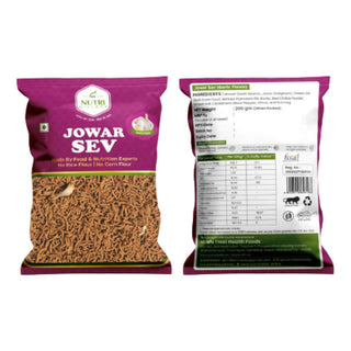 NutriMillets Jowar Sev - Garlic Flavor - Distacart