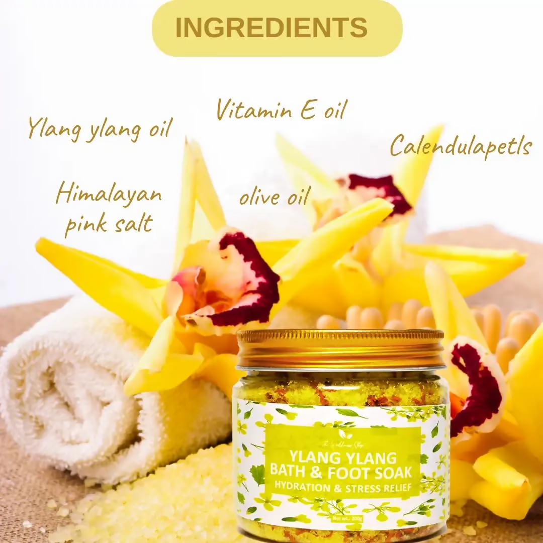 The Wellness Shop Ylang Ylang Bath & Foot Soak - Distacart