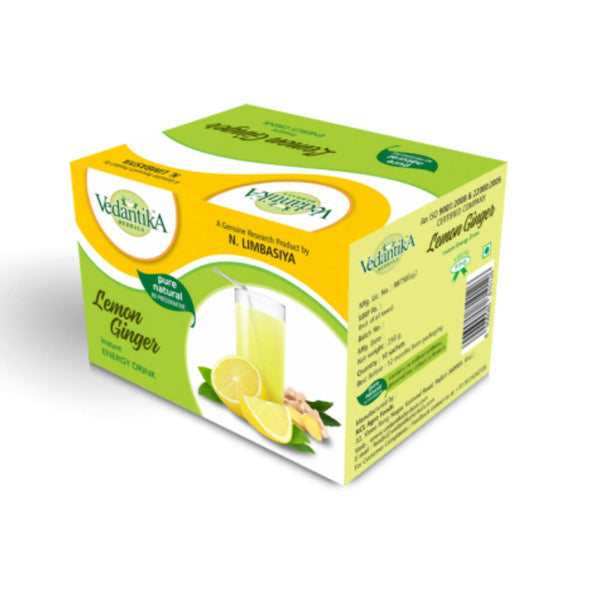 Vedantika Herbals Instant Lemon Ginger Energy Drink - Distacart