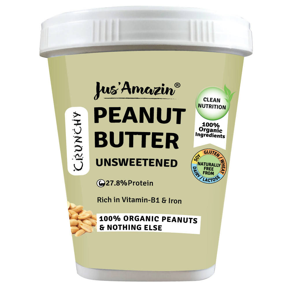 Jus Amazin Peanut Butter - Unsweetened - Distacart