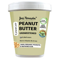 Thumbnail for Jus Amazin Peanut Butter - Unsweetened - Distacart