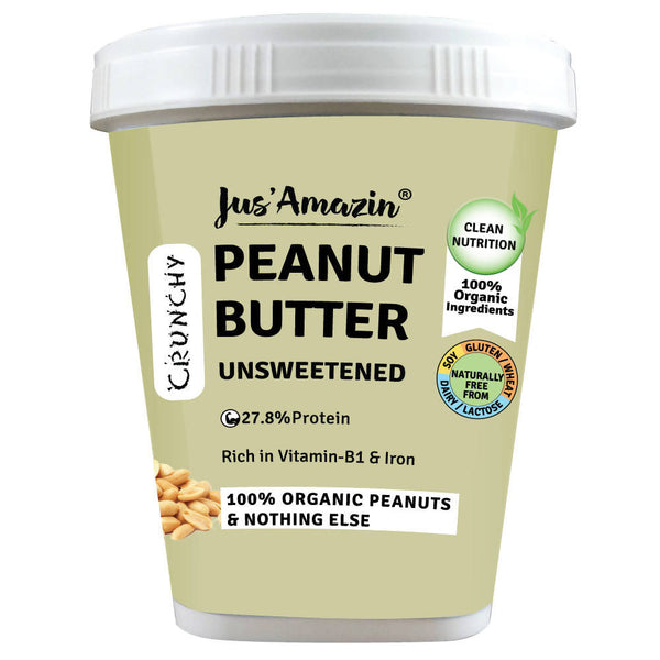 Jus Amazin Peanut Butter - Unsweetened - Distacart
