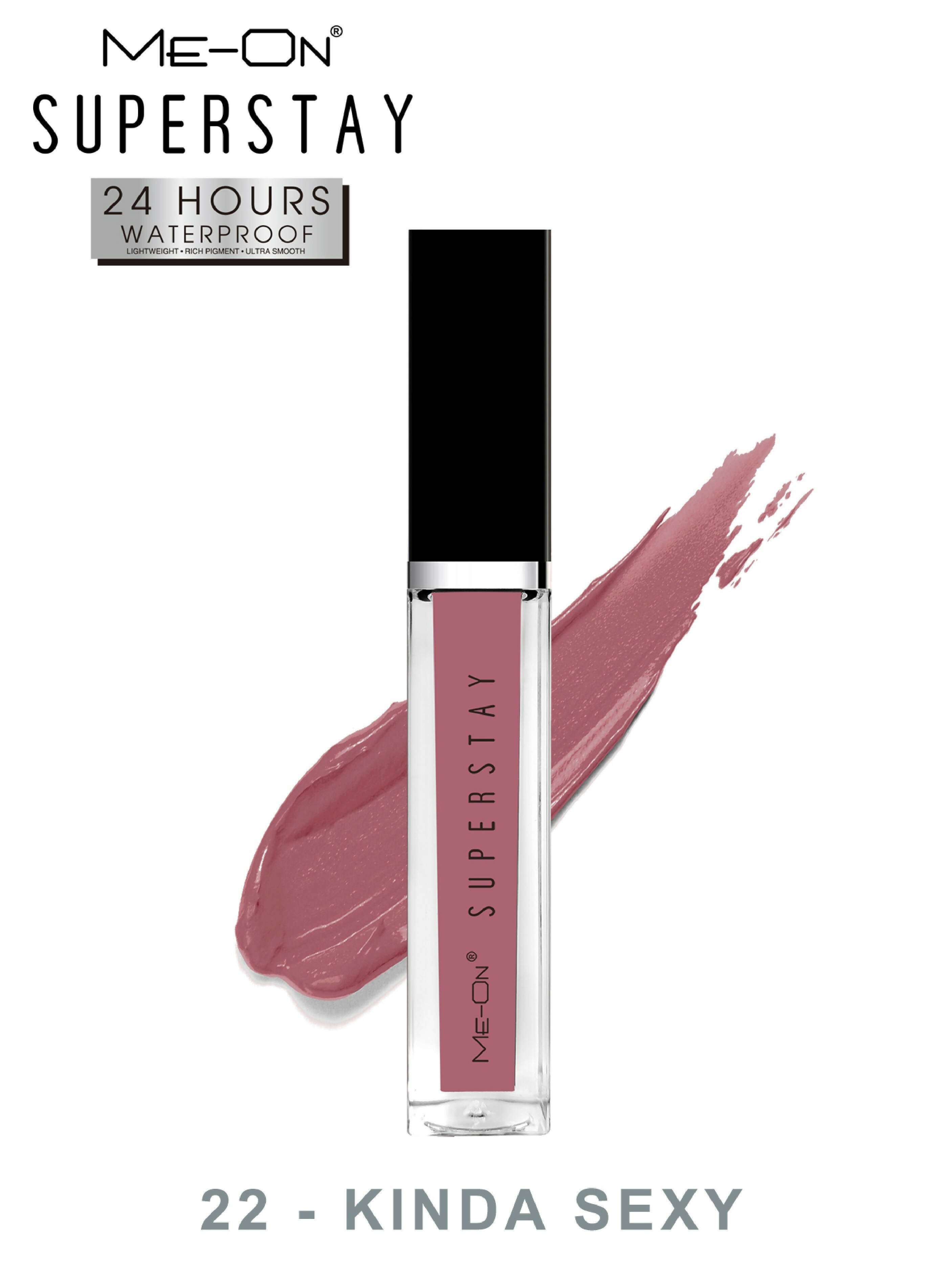 Me-On Professional 24Hrs Superstay Matte Lip Color Shade 22 - Distacart