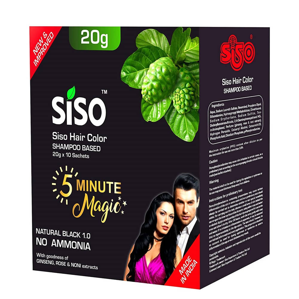 Siso Hair Color Shampoo - Distacart