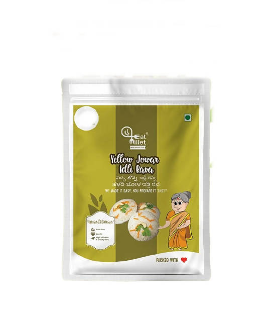 Eat Millet Yellow Jowar Idli Rava - Distacart
