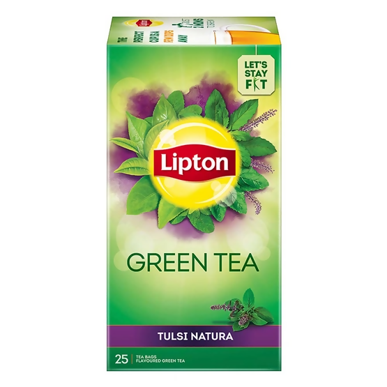 Lipton Tulsi Natura Green Tea Bags - Distacart