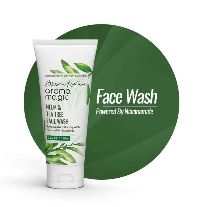Blossom Kochhar Aroma Magic Neem & Tea Tree Face Wash - Distacart