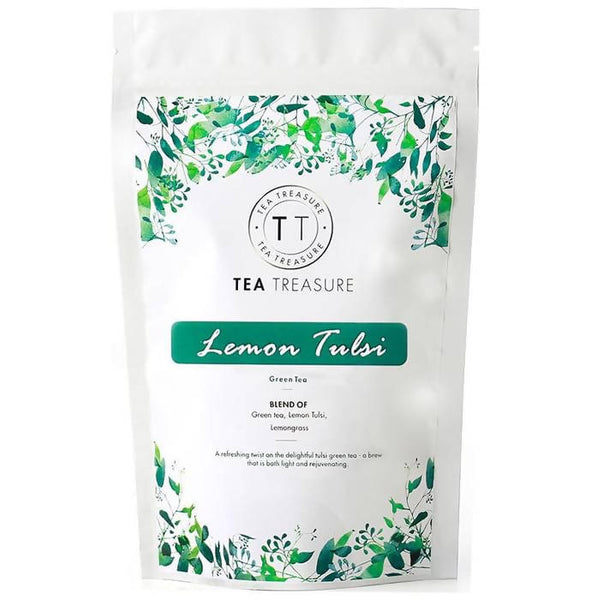 Tea Treasure Lemon Tulsi Green Tea Powder