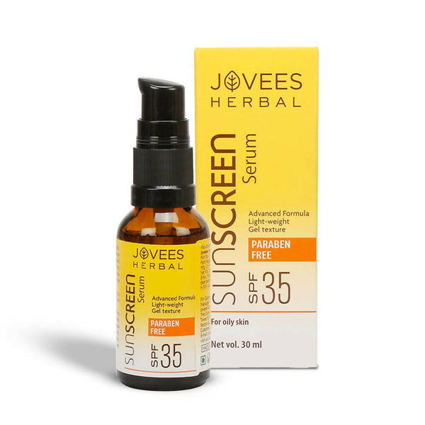Jovees Sunscreen Face Serum SPF 35 For Oily & Acne Prone Skin - Distacart