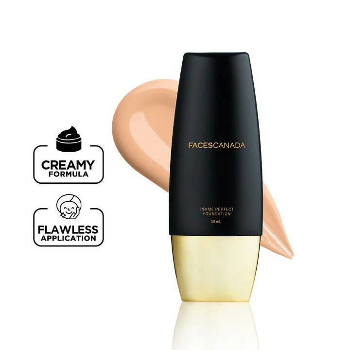 Faces Canada Prime Perfect Foundation-Ivory 01 - Distacart