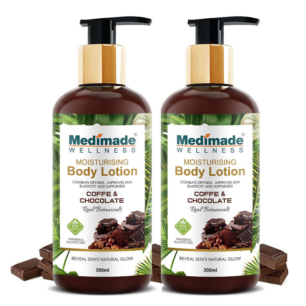 Medimade Wellness Coffee and Chocolate Moisturising Body Lotion - Distacart
