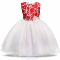 Thumbnail for Asmaani Baby Girl Multi Color Satin A-Line Maxi Full Length Dress (AS-DRESS_22051) - Distacart