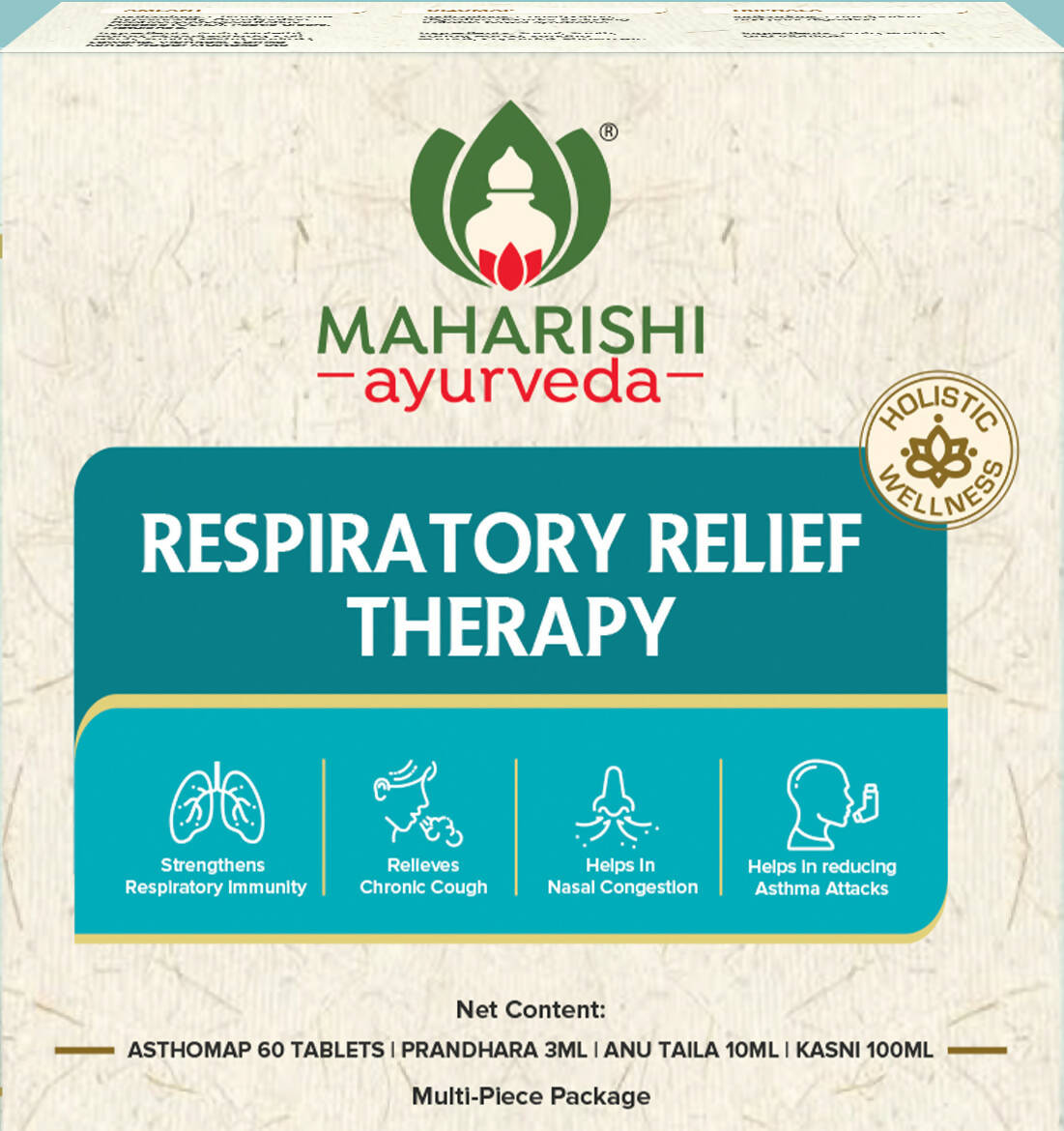 Maharishi Ayurveda Respiratory Relief Therapy - Distacart