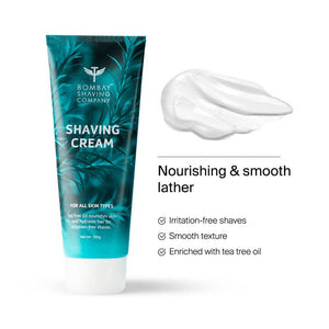  Bombay Shaving Company Shave Cream for all skin types - 100 gm 