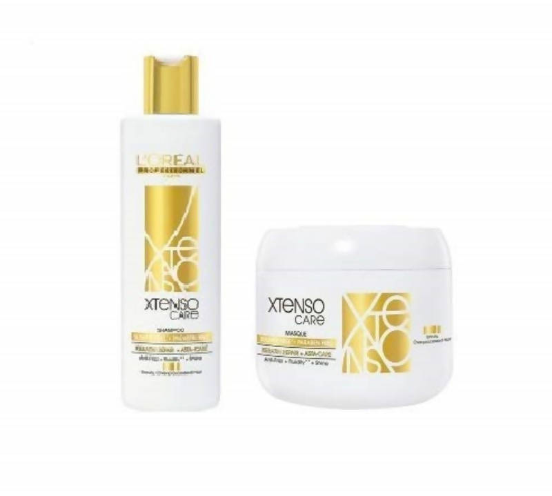 L'oreal Paris Professionnel Xtenso Care Shampoo & Mask - Distacart
