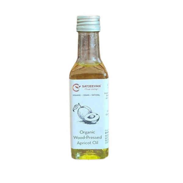 Satjeevan Organic Wood-Pressed Khubani Apricot Oil - Distacart