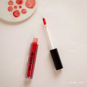 Inatur Lip Gloss L7 Cherry Red