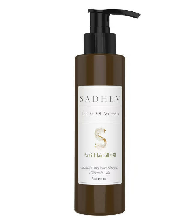 Sadhev Ayurvedic Anti-Hair Fall Oil - Distacart