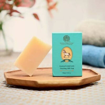 Forest Essentials Dasapushpadi Nourishing Milk Soap - Distacart