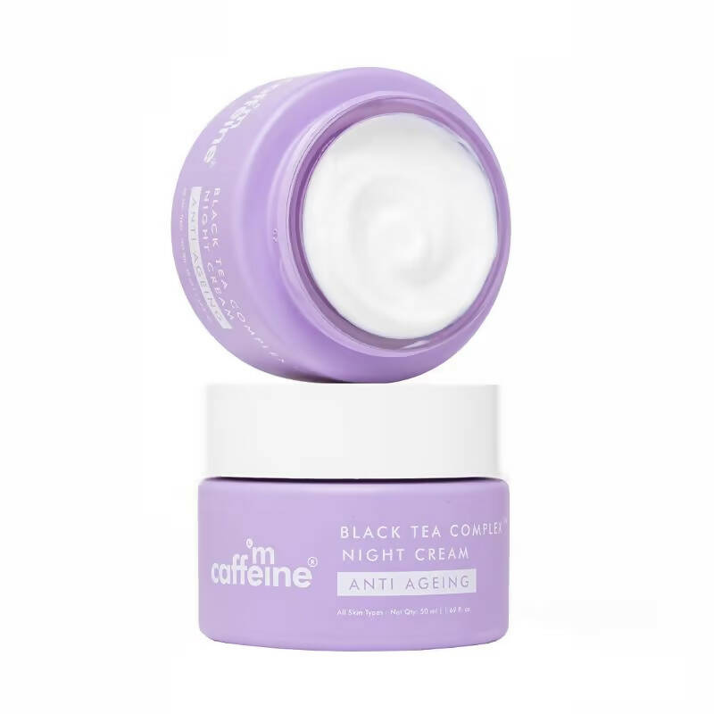 mCaffeine Black Tea Complex Anti Ageing Night Cream - Distacart