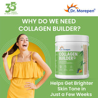 Thumbnail for Dr. Morepen Biotin+ Advanced Tablets and Natural Collagen Builder, Orange Berry Flavour Combo - Distacart