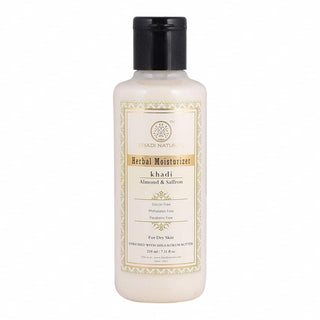 Khadi Natural Almond & Saffron Herbal Moisturizer