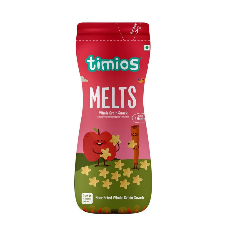 Timios Melts Apple And Cinnamon Finger Food For Babies