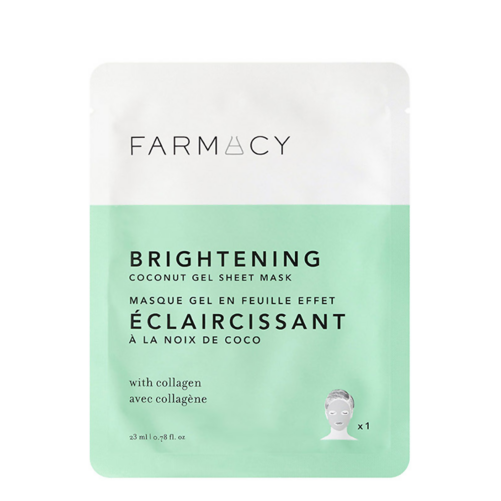 Farmacy Brightening Coconut Gel Sheet Mask - Distacart
