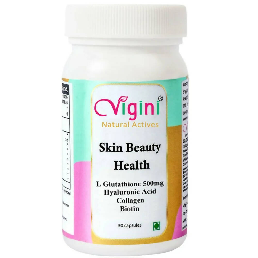 Vigini Natural Active Skin Beauty Health Capsules for Men Women - Distacart
