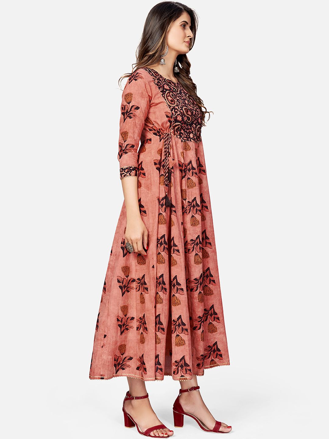 Anarkali dress on sale online shopping craftsvilla