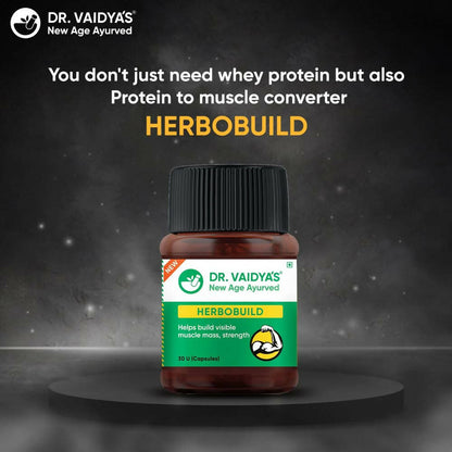 Dr. Vaidya's Herbobuild Capsules - Distacart