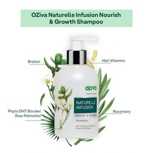 OZiva Naturelle Infusion Nourish & Growth Shampoo