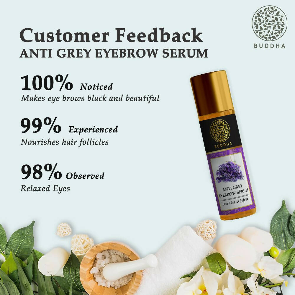 Buddha Natural Grey Eyebrow Serum - Distacart