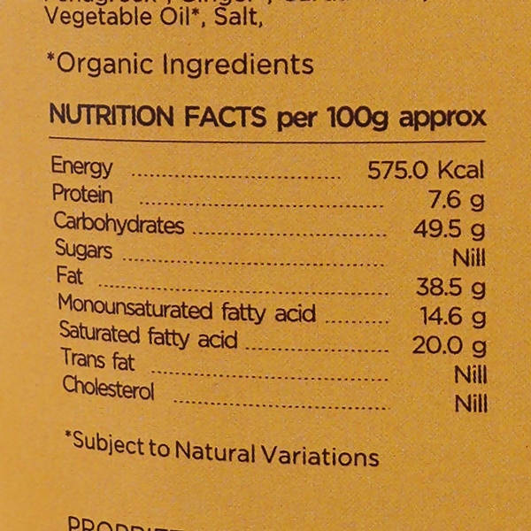 Organic Aloo Bhujiya 