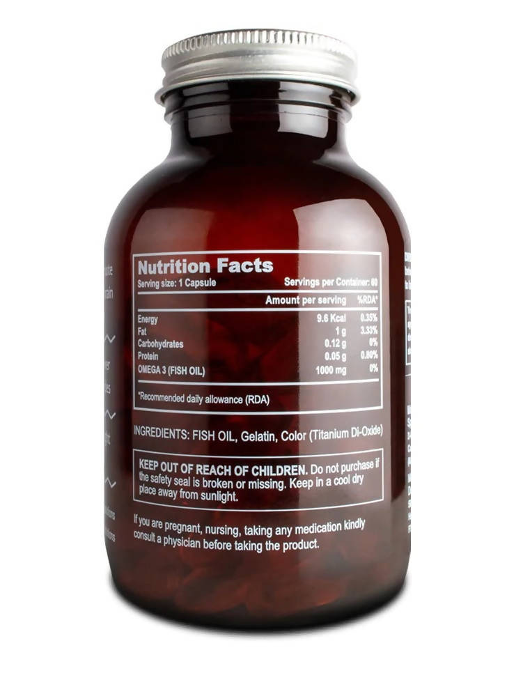 The Vitamin Company Omega-3 Fish Oil Capsules - Distacart