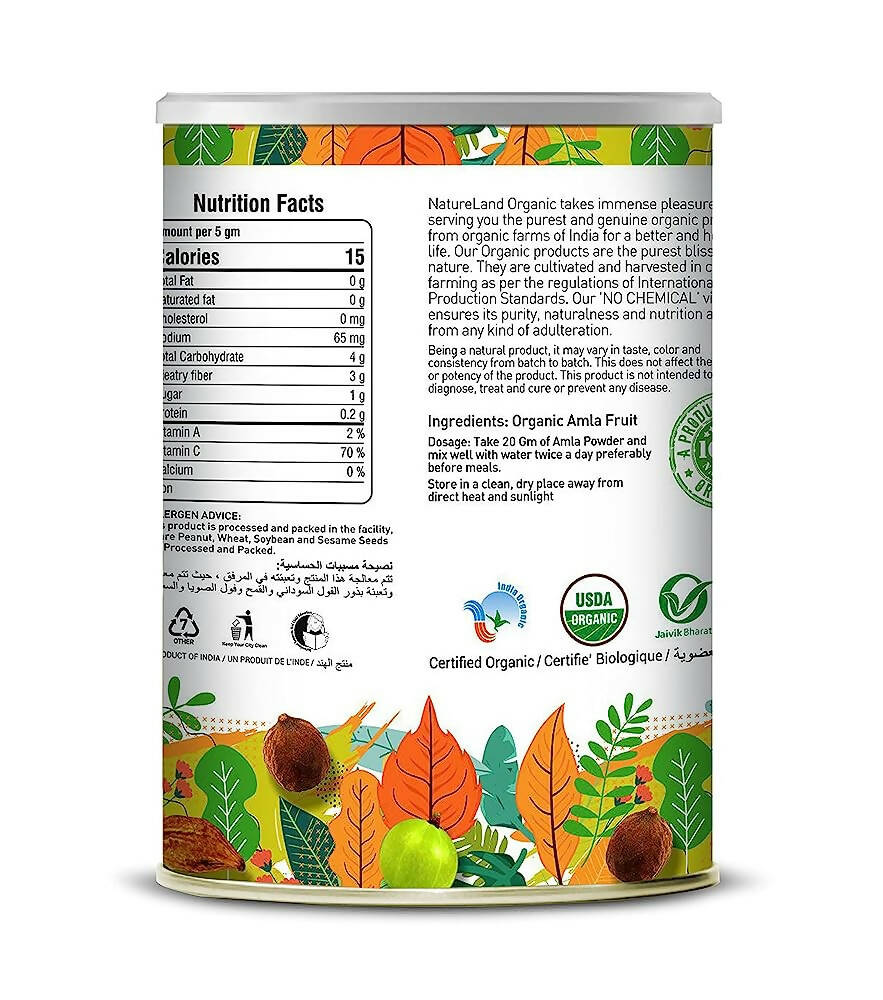 Natureland Organics Triphala Powder - Distacart