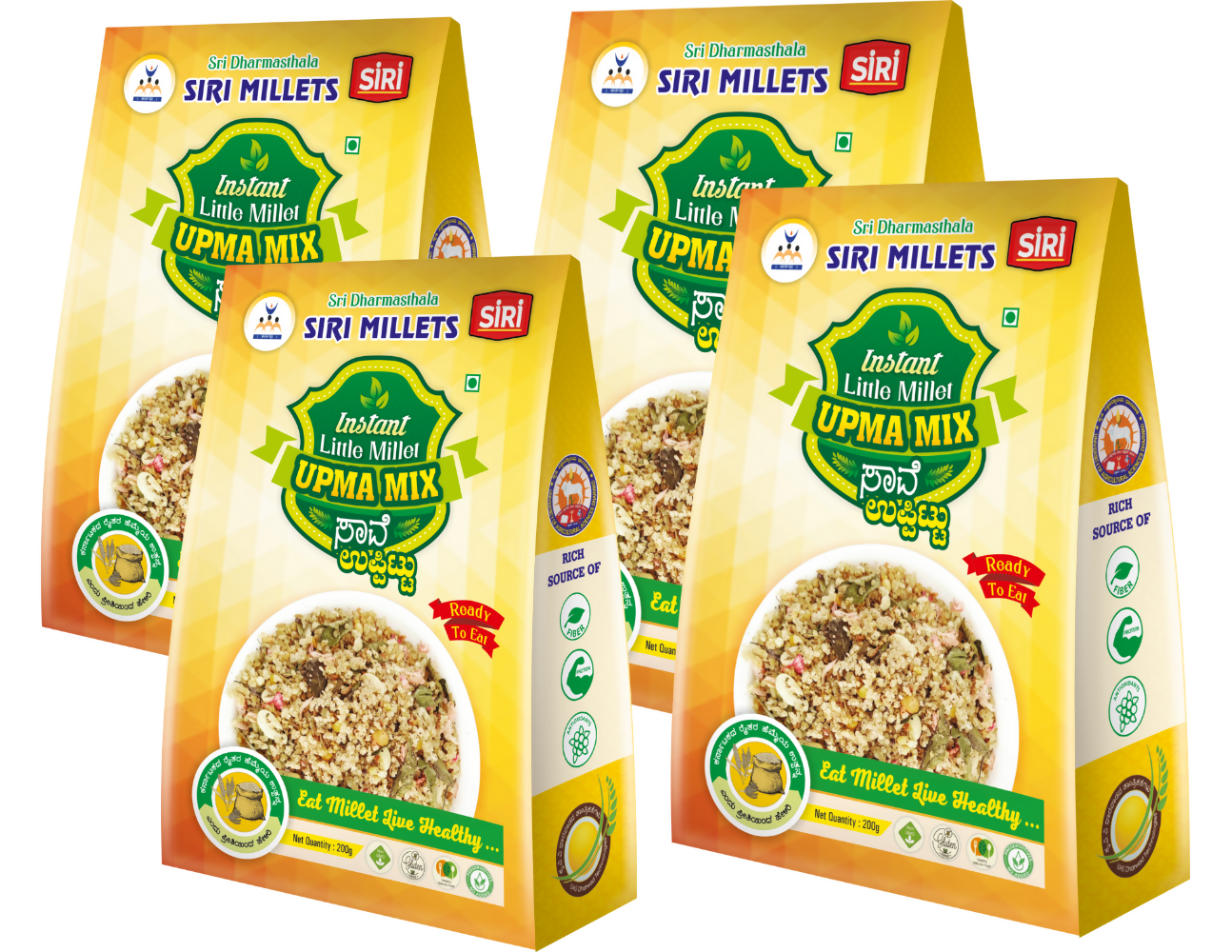 Siri Millets Instant Little Millet Upma Mix - Distacart