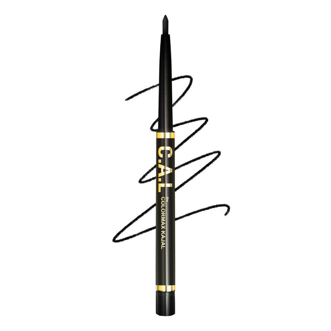 CAL Los Angeles One Stroke Intense Black Max Kajal Pencil - Distacart