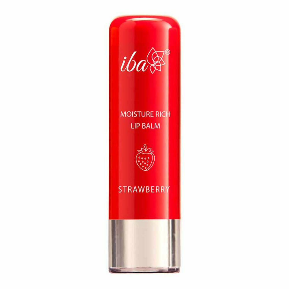 Iba Moisture Rich Lip Balm - Strawberry - Distacart