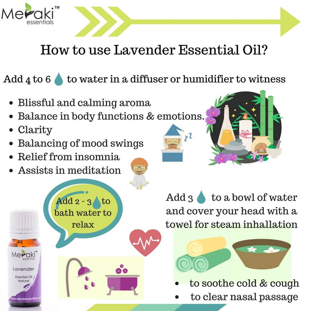 Meraki Essentials Lavender Essential Oil - Distacart