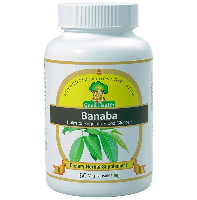 Sushrut Ayurved Good Health Banaba Veg Capsules - Distacart